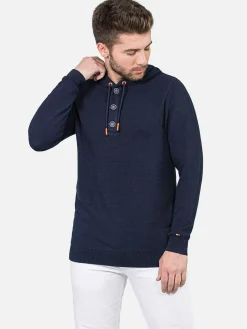 Wam Denim Sweaters|Sweater 76282 La Sarraz Navy