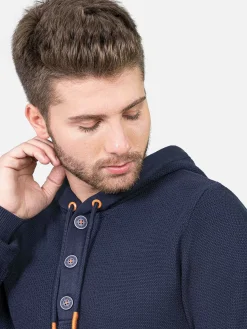 Wam Denim Sweaters|Sweater 76282 La Sarraz Navy