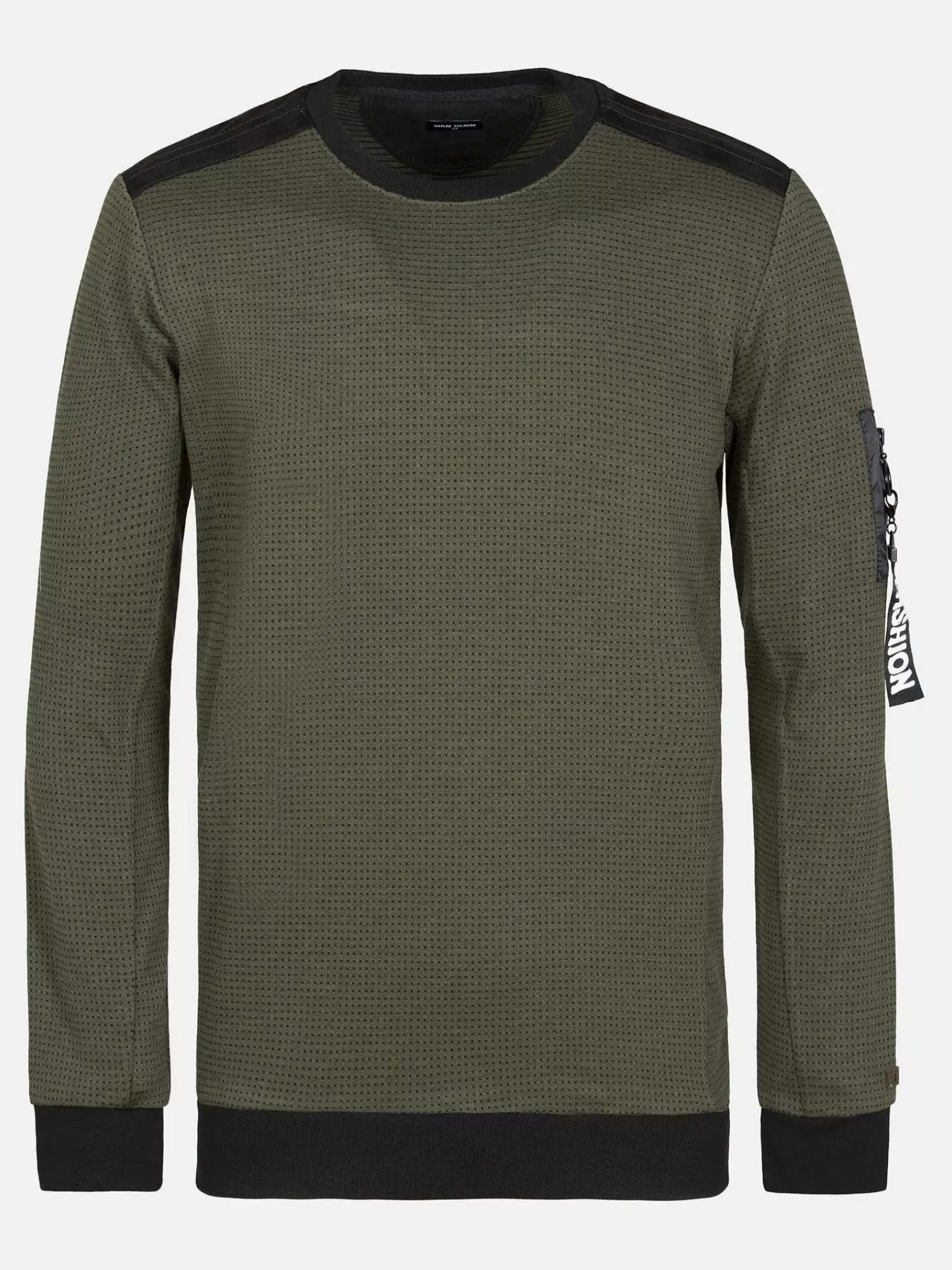 Wam Denim Sweaters|Sweater 76310 Marville Khaki