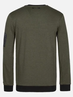 Wam Denim Sweaters|Sweater 76310 Marville Khaki