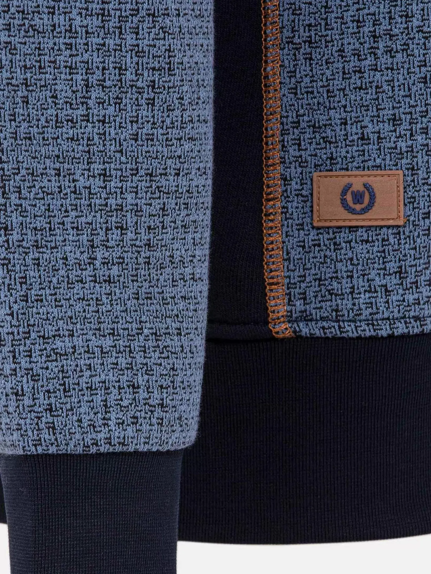 Wam Denim Sweaters|Sweater 76359 Newton Indigo