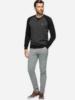 Wam Denim Sweaters|Sweater 76350 Pelada Black