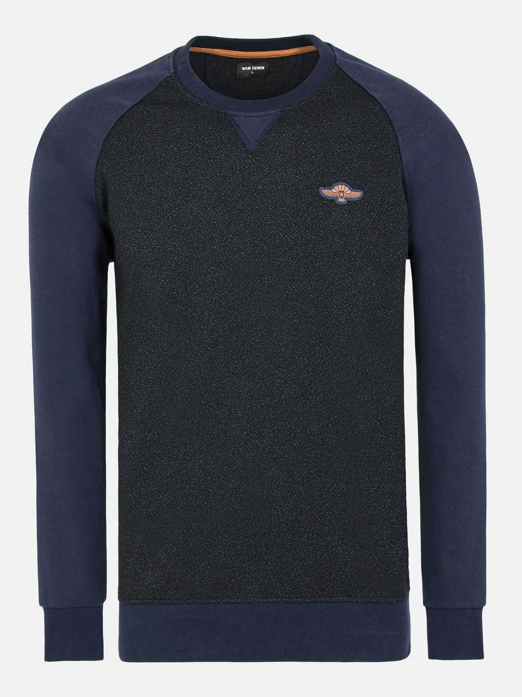 Wam Denim Sweaters|Sweater 76350 Pelada Navy