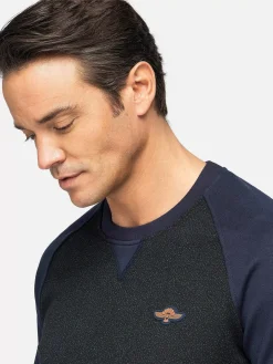 Wam Denim Sweaters|Sweater 76350 Pelada Navy