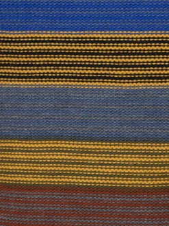Wam Denim Truien|Sweater 77517 Puebla Royal Blue Yellow