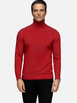 Wam Denim Sweaters|Sweater 76344 Reinel Red