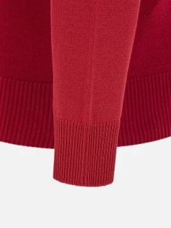 Wam Denim Sweaters|Sweater 76344 Reinel Red