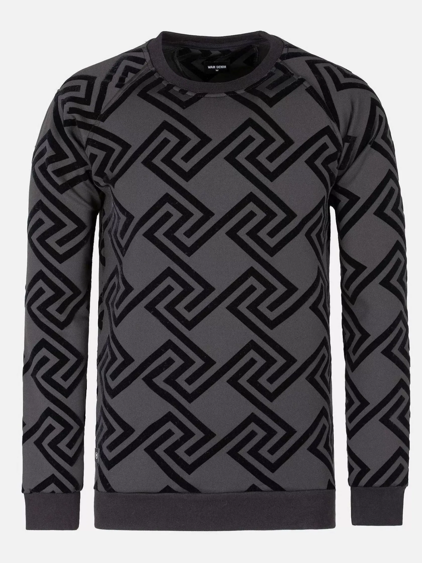Wam Denim Sweaters|Sweater 76341 Richey Black