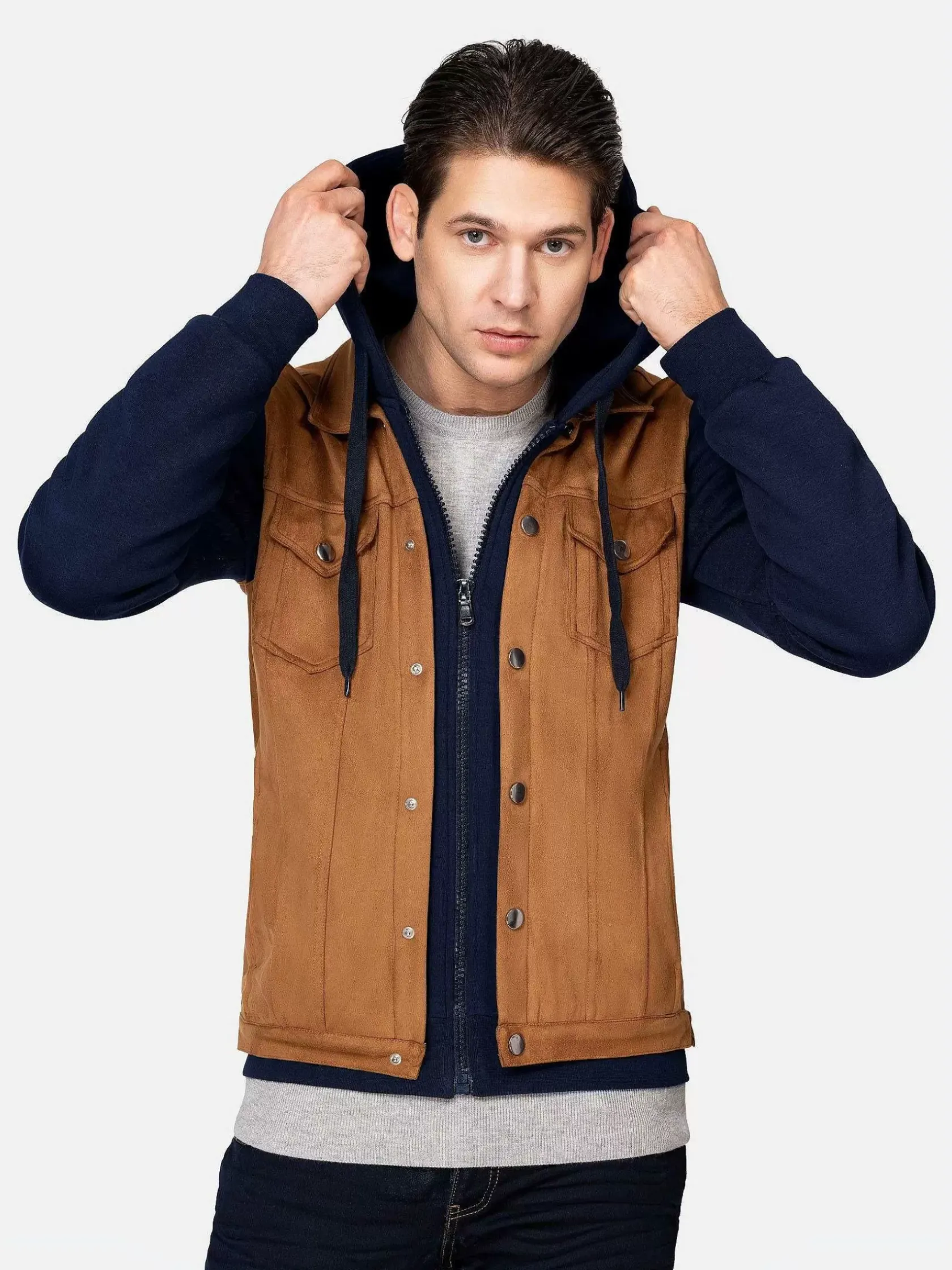 Wam Denim Sweaters|Sweater 76312 Sender Grey