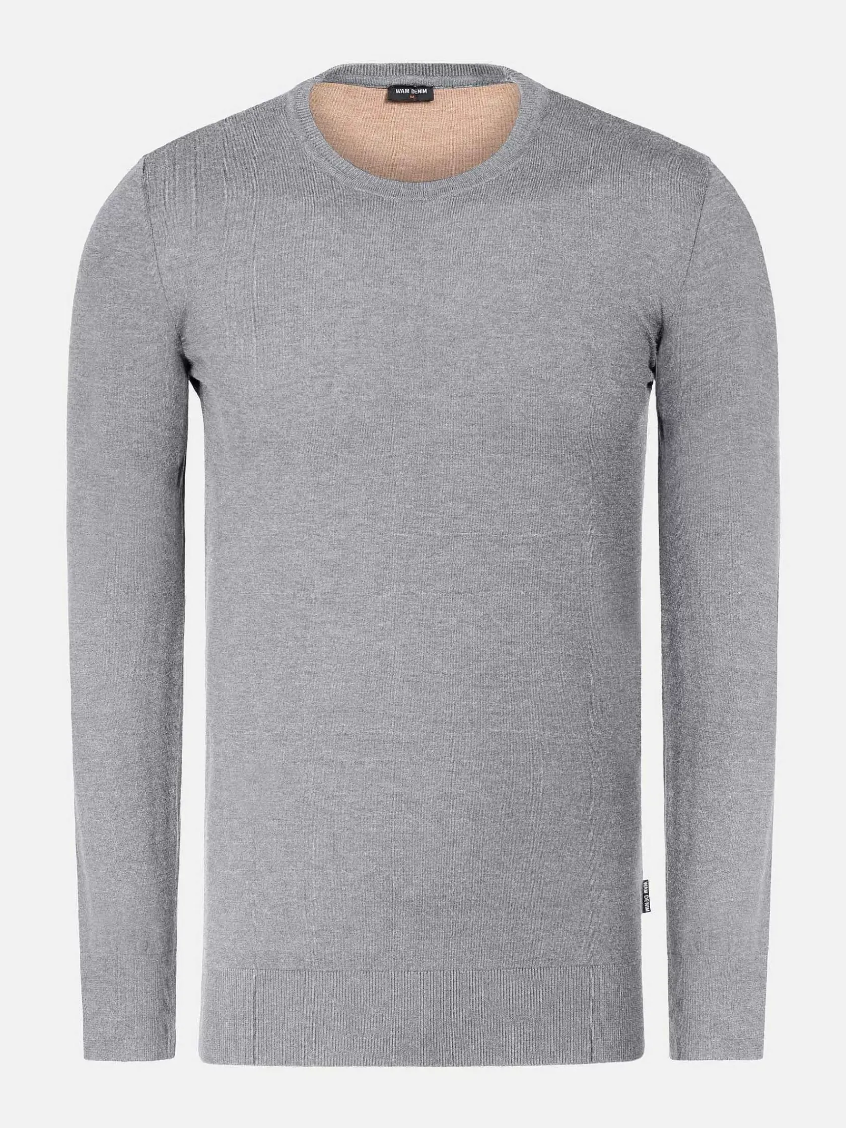Wam Denim Sweaters|Sweater 76312 Sender Grey