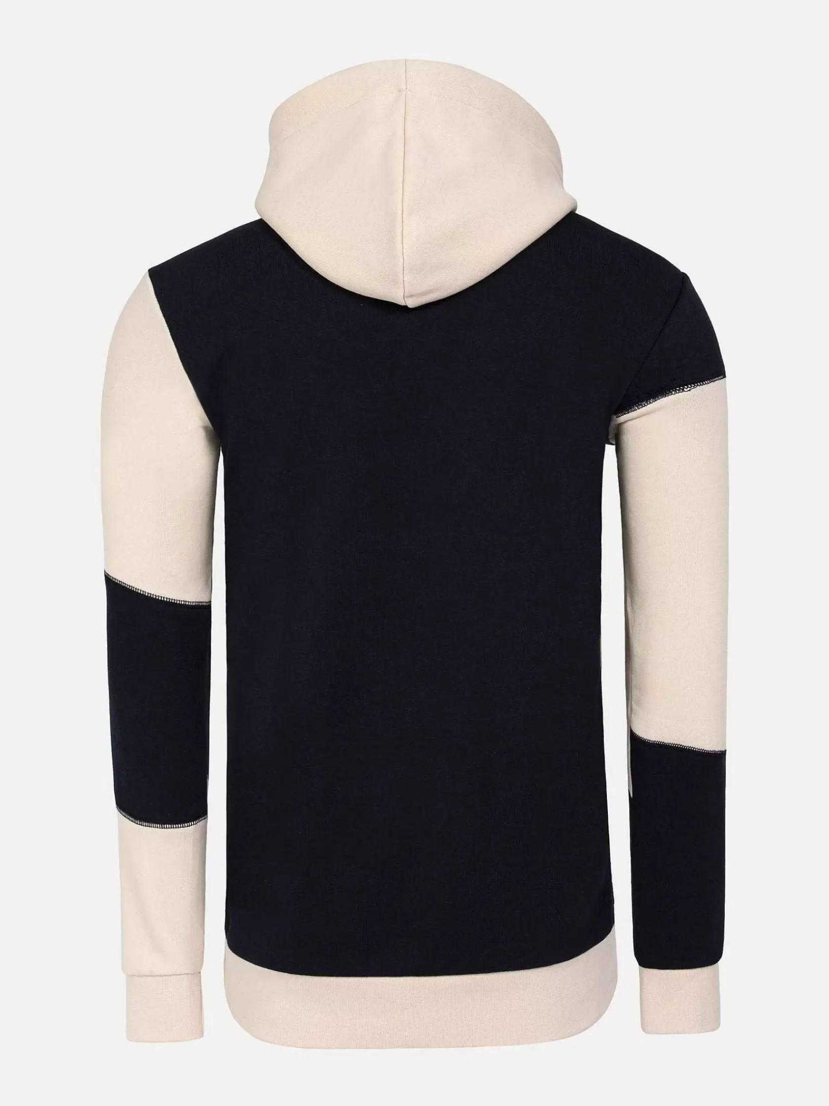 Wam Denim Sweaters|Sweater 76353 Sotano Navy Beige