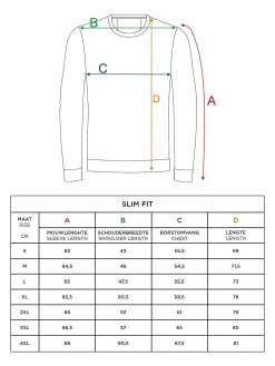 Wam Denim Sweaters|Sweater 76353 Sotano Navy Beige