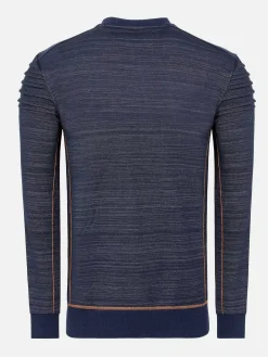 Wam Denim Sweaters|Sweater 76338 Stavanger Navy