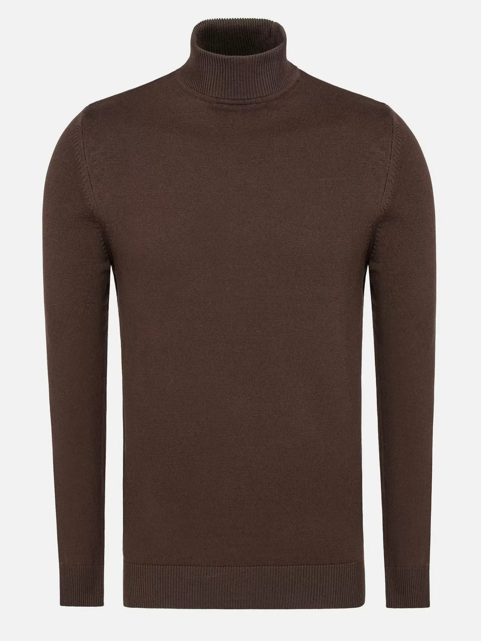 Wam Denim Sweaters|Sweater 76345 Yard Brown