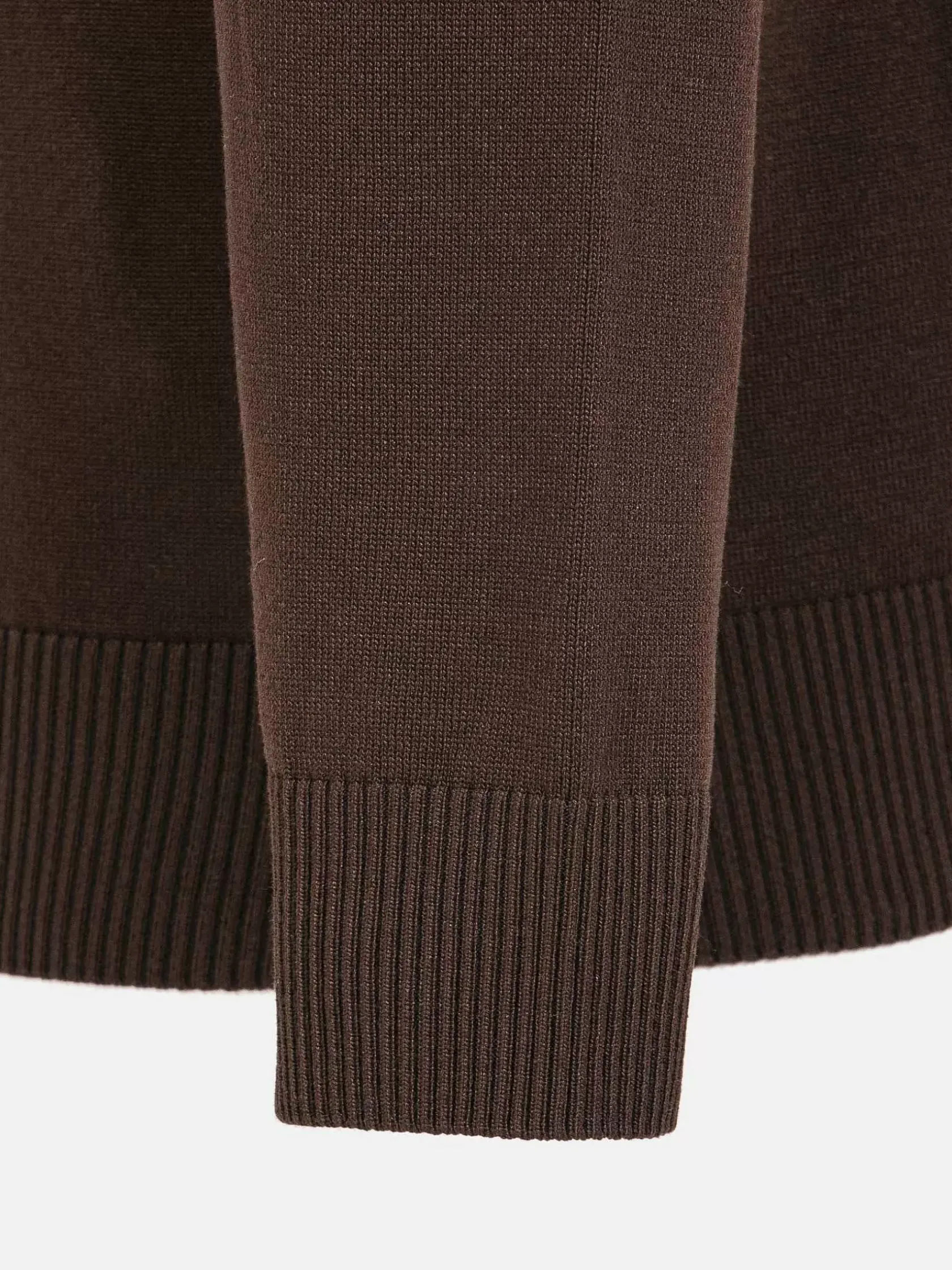 Wam Denim Sweaters|Sweater 76345 Yard Brown