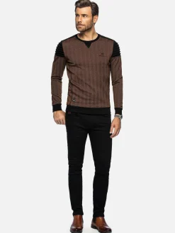 Wam Denim Sweaters|Sweater 76339 Zaire Brown