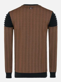 Wam Denim Sweaters|Sweater 76339 Zaire Brown
