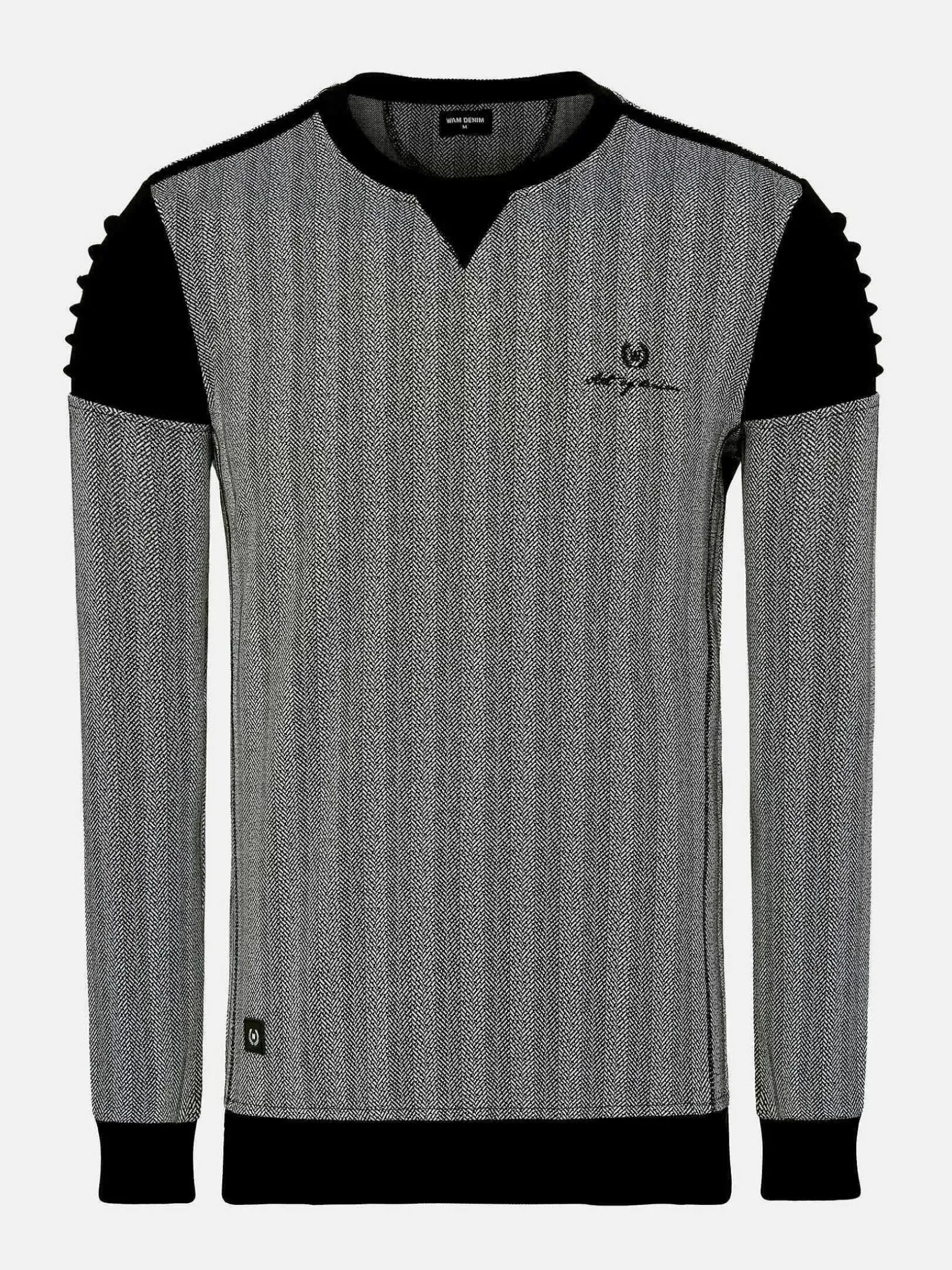 Wam Denim Sweaters|Sweater 76339 Zaire Grey