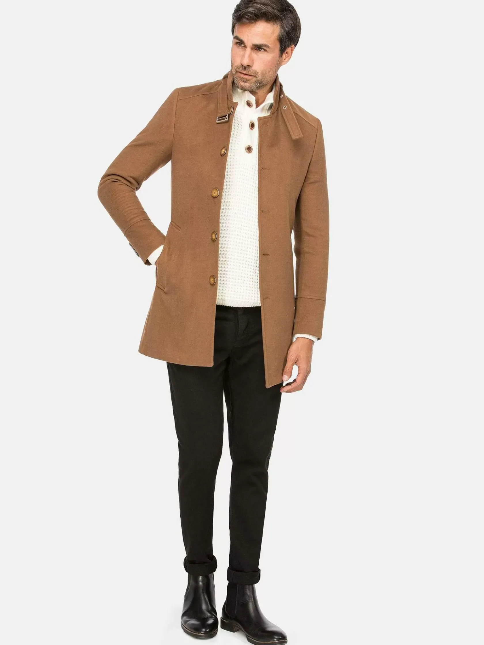 Wam Denim Truien|Truien 77529 Beech Off White