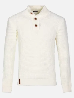 Wam Denim Truien|Truien 77529 Beech Off White