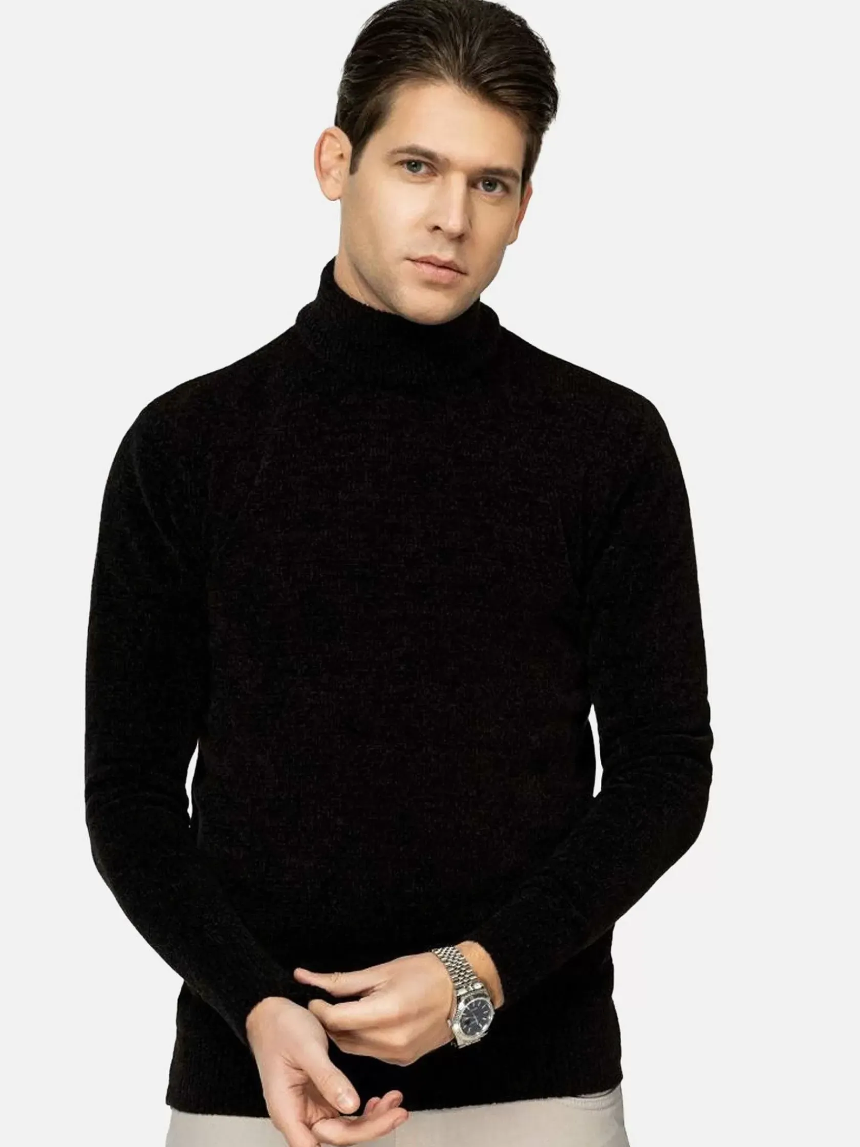 Wam Denim Truien|Truien 77539 Chandolin Black