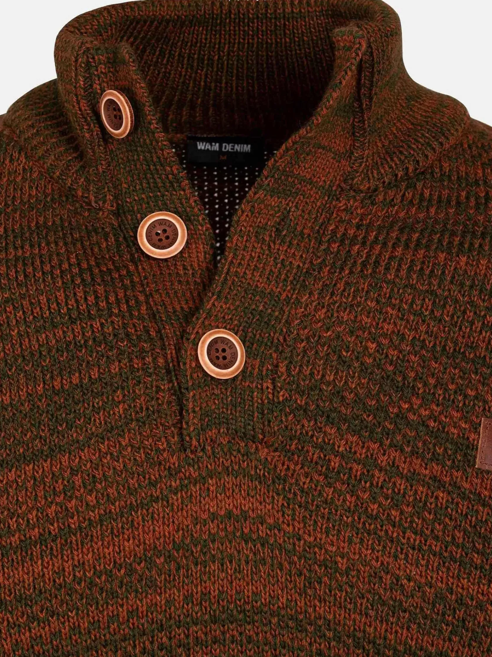 Wam Denim Truien|Truien 77530 Daniels Brown