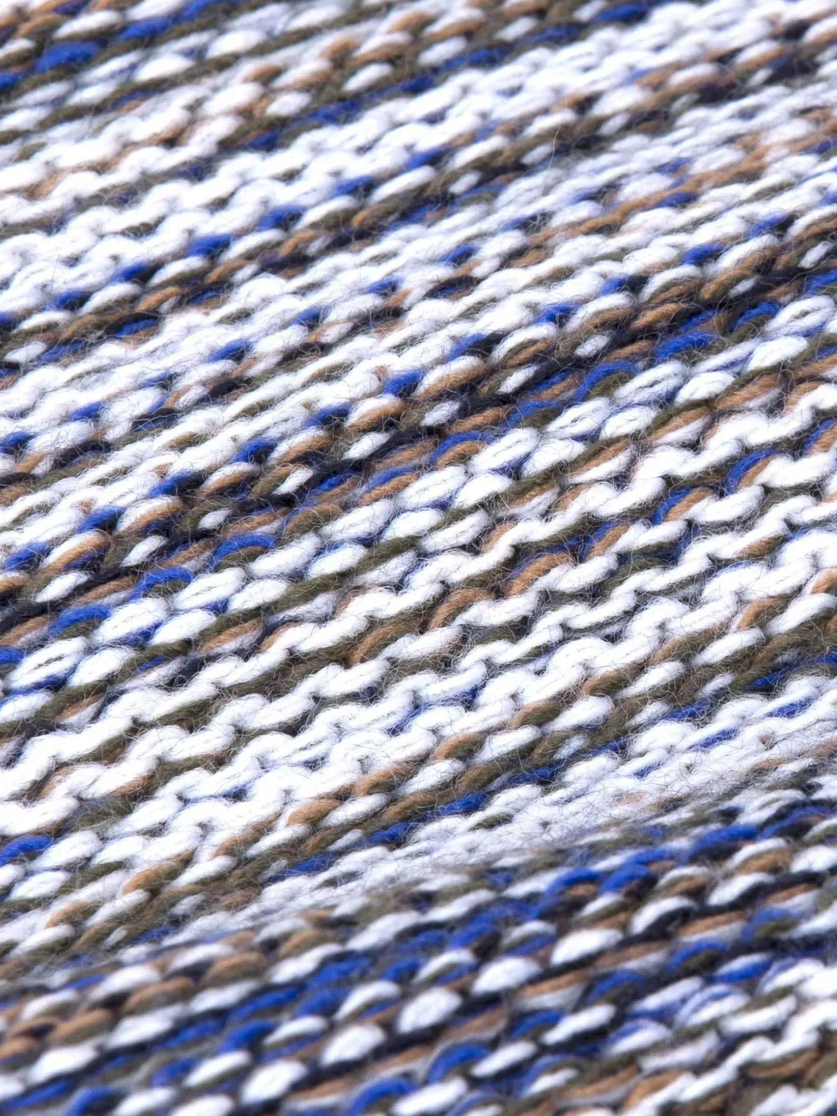 Wam Denim Truien|Truien 77520 Flinn Grey Royal Blue
