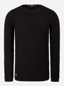 Wam Denim Sweaters|Truien 77521 Ilay Black