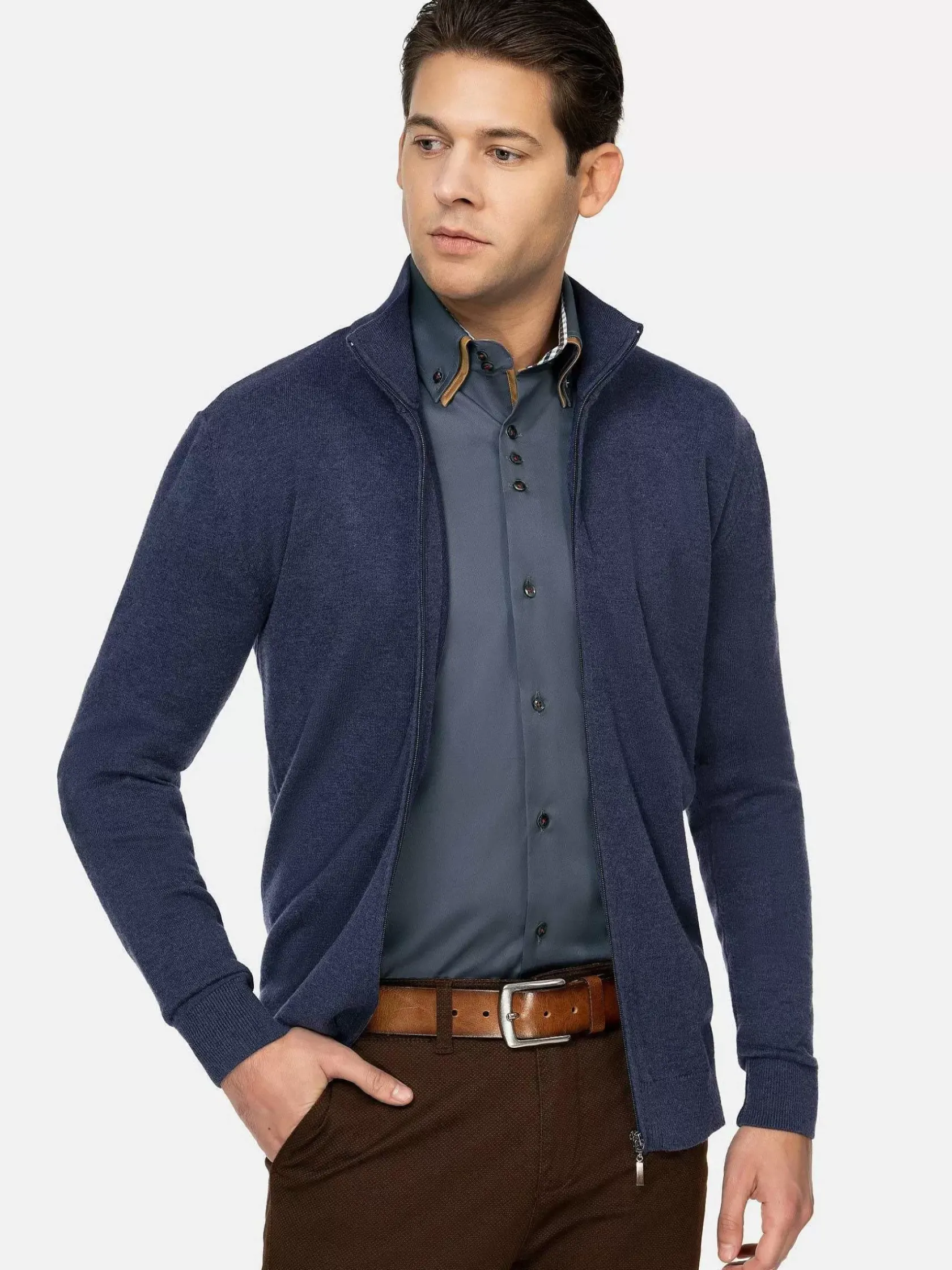 Wam Denim Truien|Truien 77537 Keith Navy