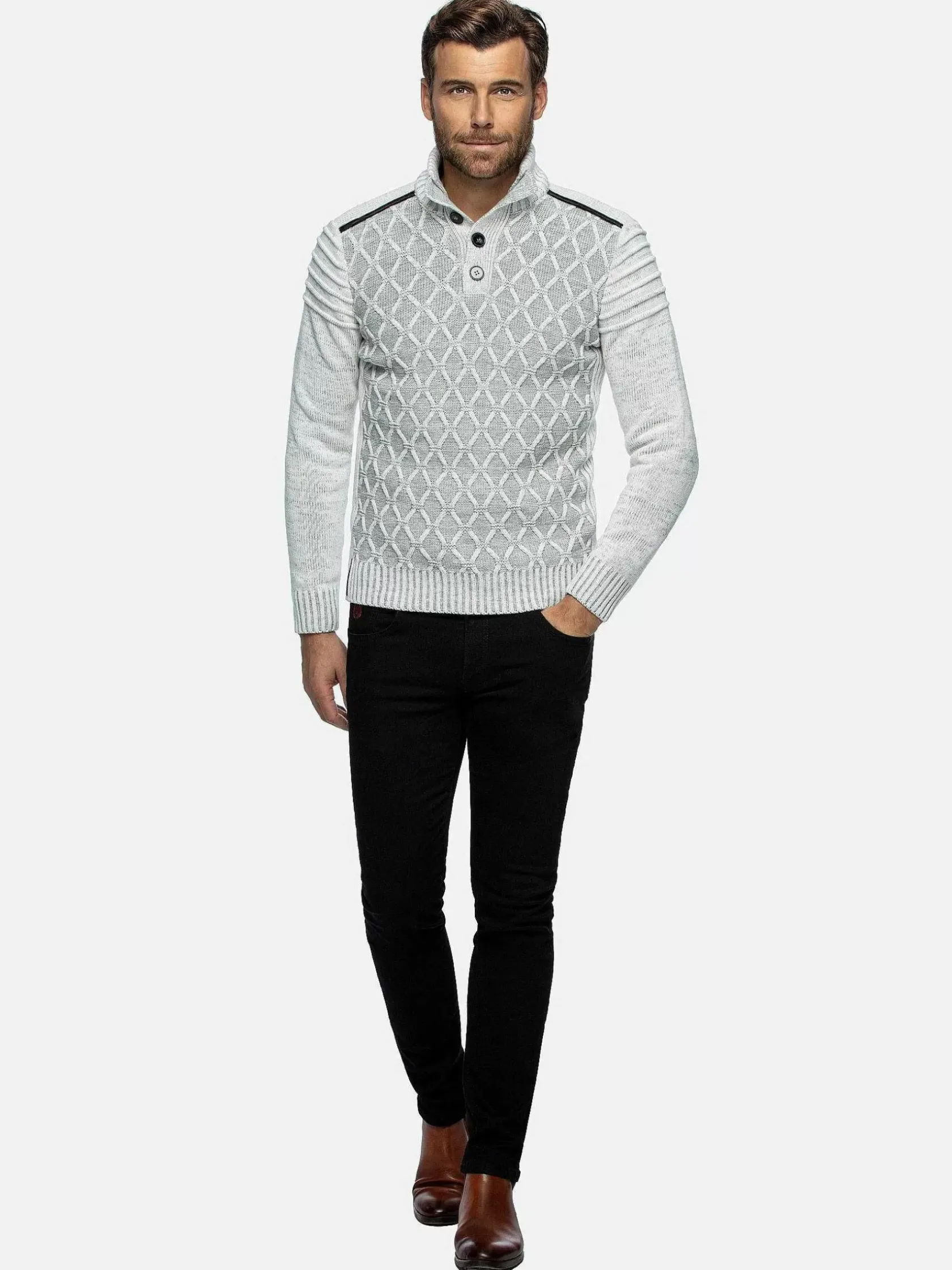 Wam Denim Truien|Truien 77545 Minerve Grey