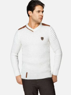Wam Denim Truien|Truien 77513 Pachuca Off White