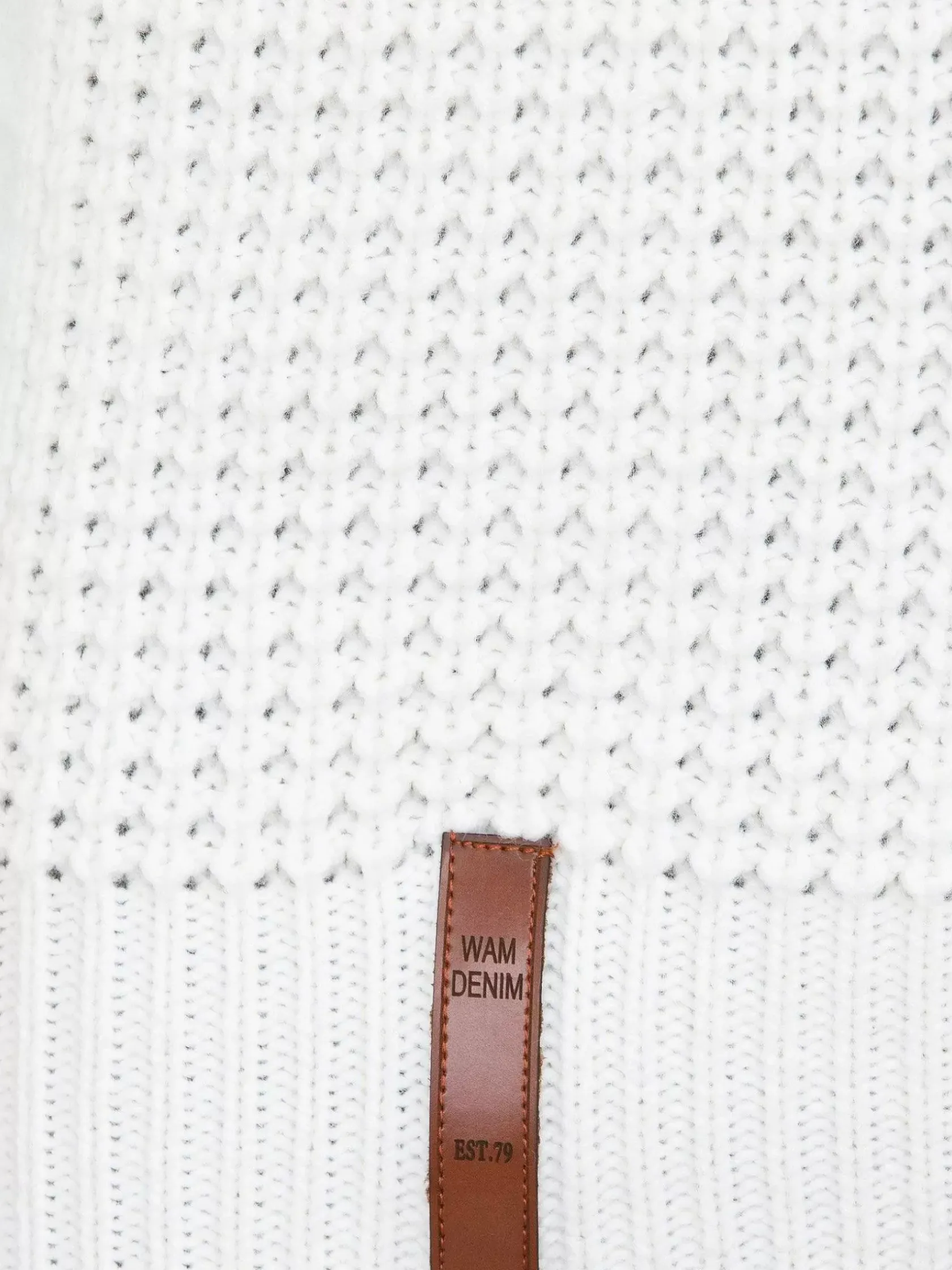 Wam Denim Truien|Truien 77513 Pachuca Off White