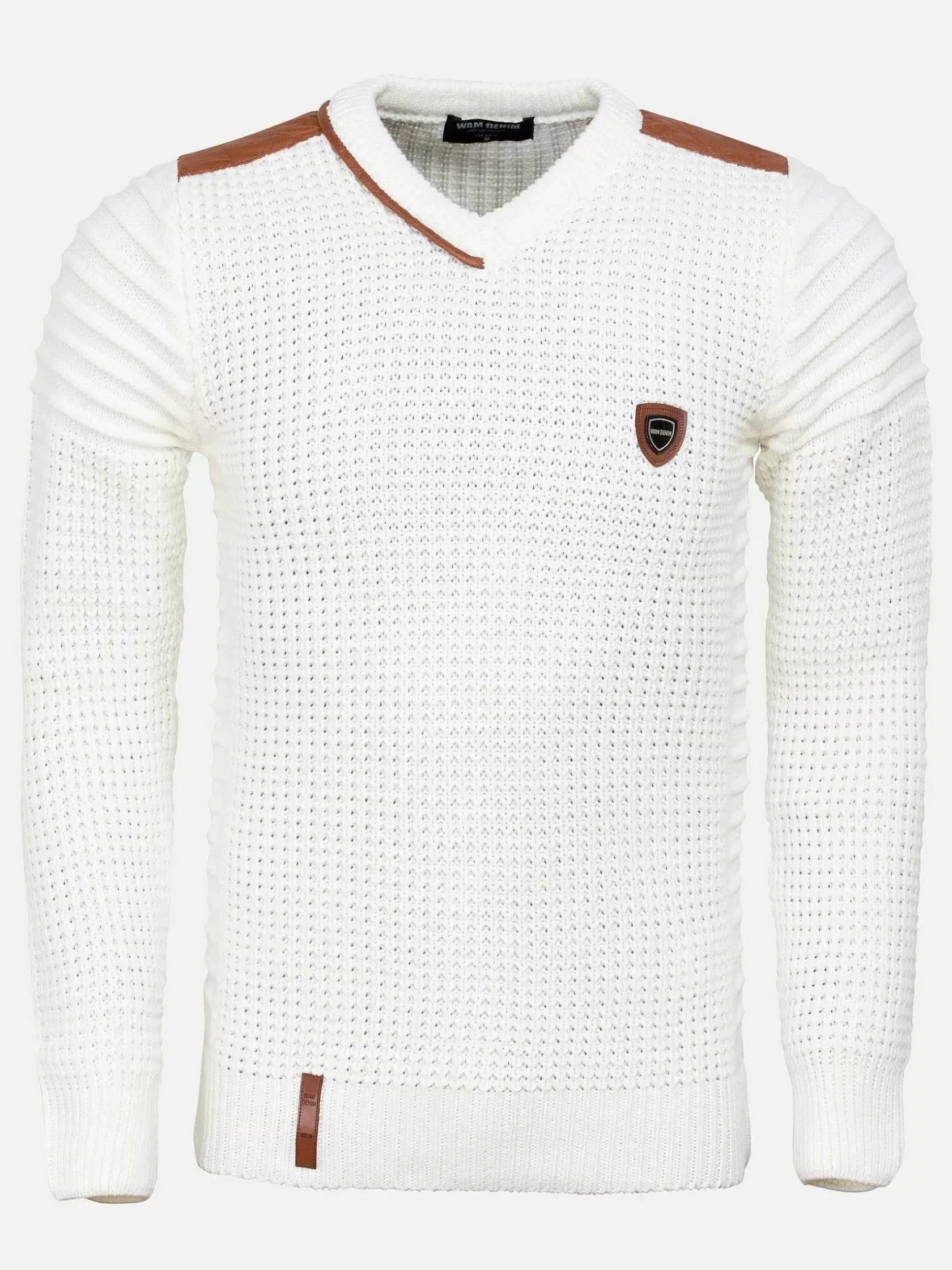 Wam Denim Truien|Truien 77513 Pachuca Off White