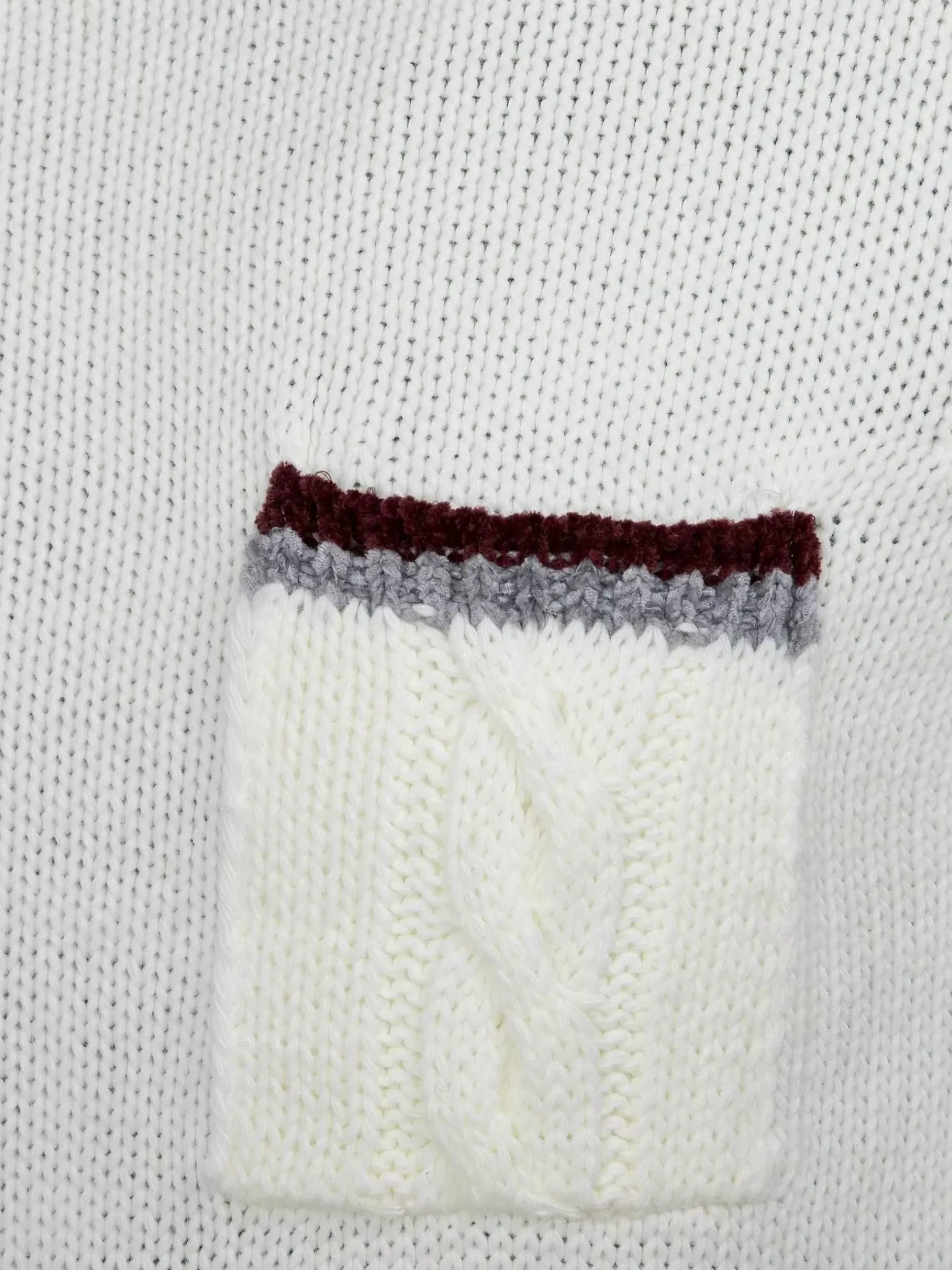 Wam Denim Truien|Truien 77519 Sisal Off White