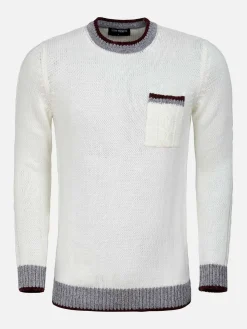 Wam Denim Truien|Truien 77519 Sisal Off White