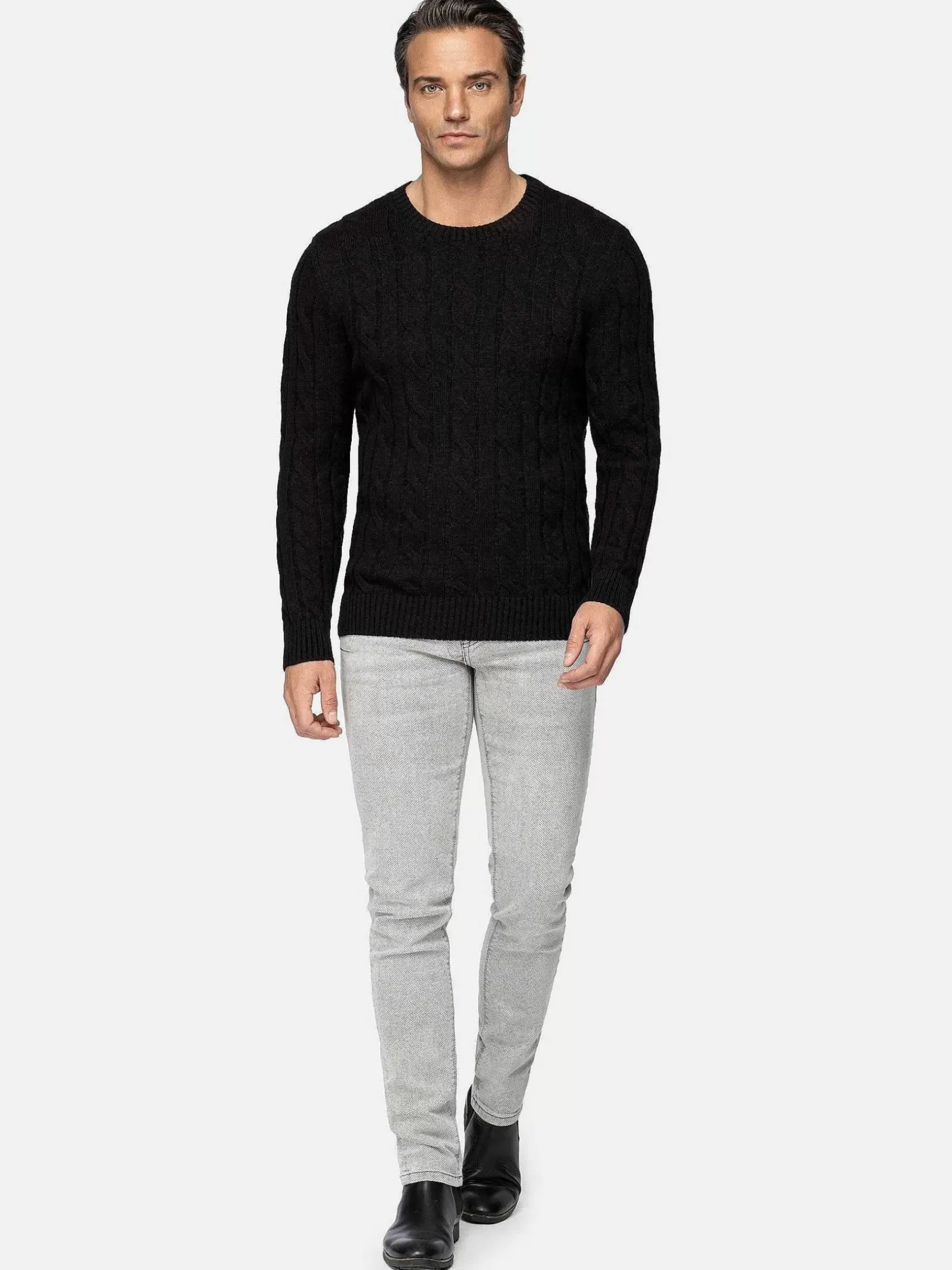 Wam Denim Sweaters|Truien 77540 Somerville Black