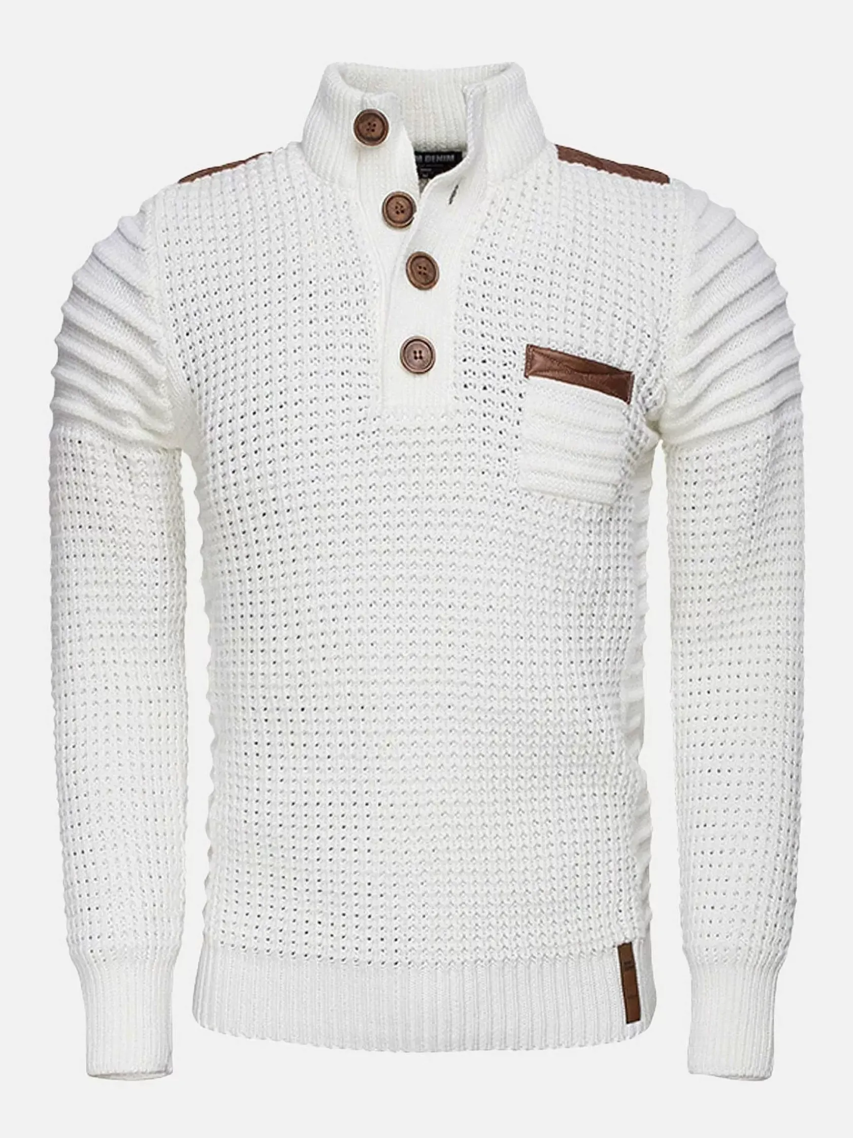 Wam Denim Truien|Trui 77215 Off White