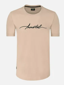 Wam Denim T-Shirts|T-Shirt 79529 Clemont Beige