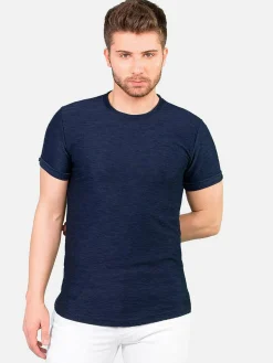 Wam Denim T-Shirts|T-Shirt 79511 Fatila Navy