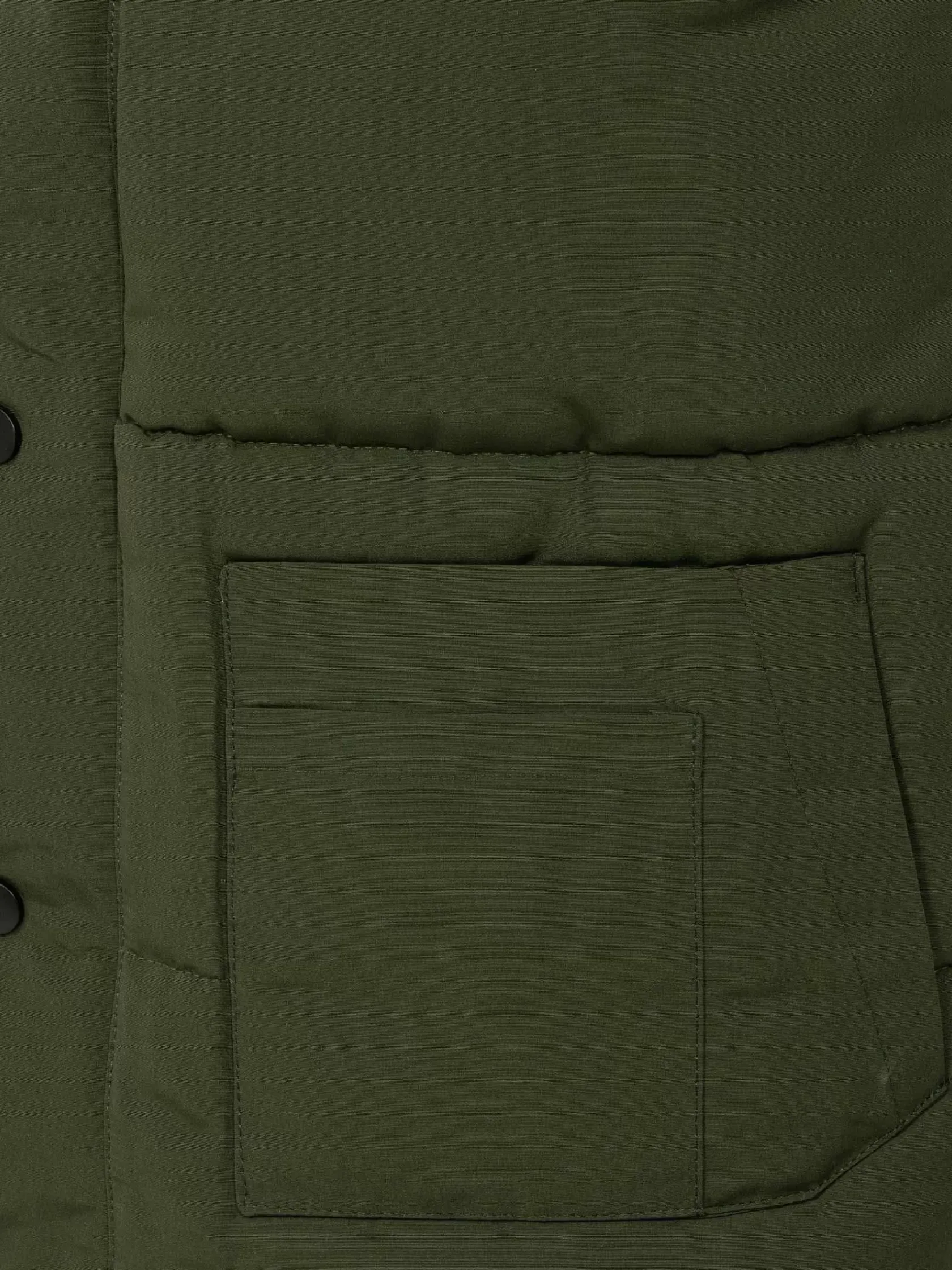 Wam Denim Bodywarmer|Velvet Crew Neck Green Bodywarmer