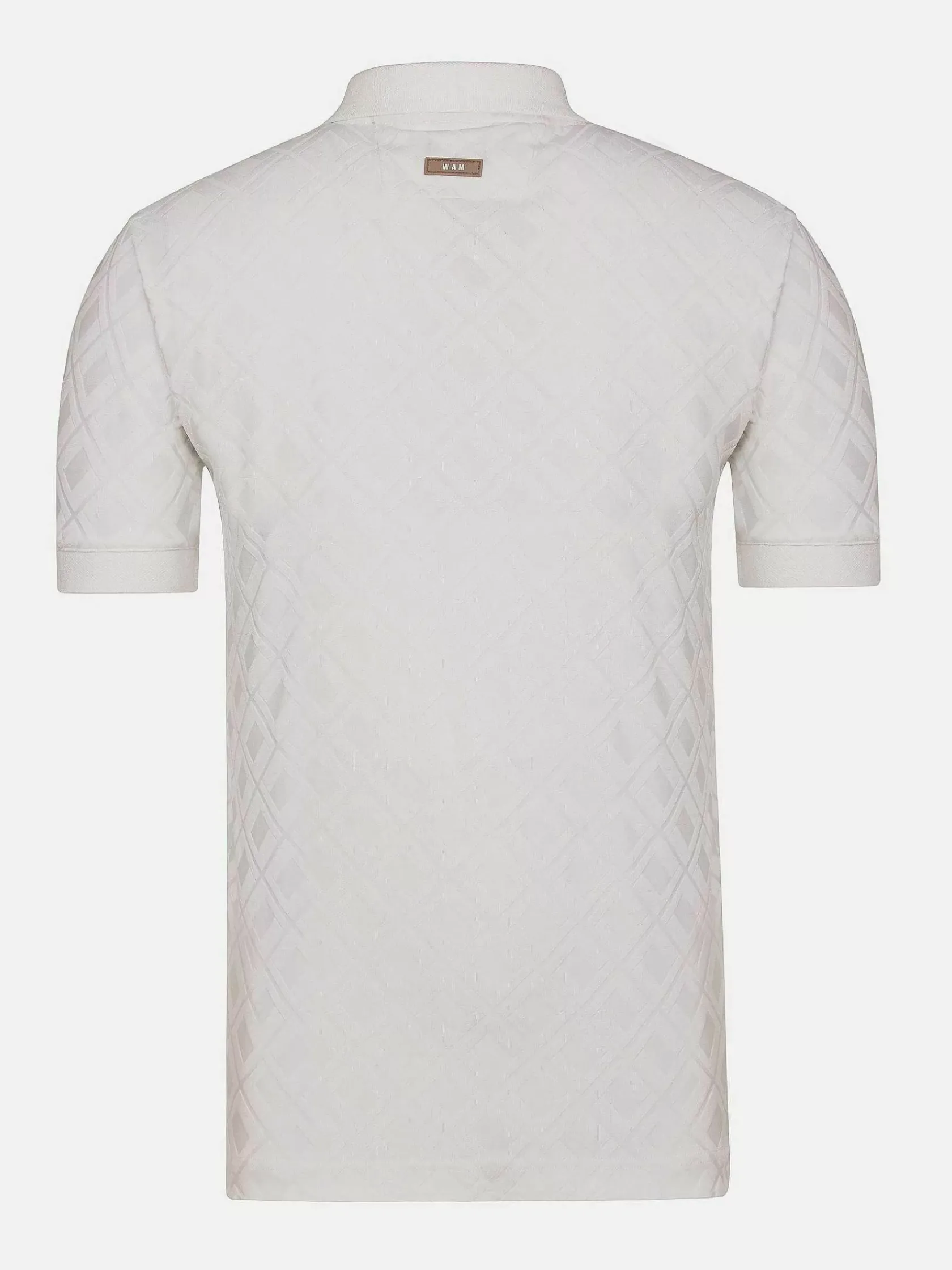 Wam Denim Polo'S|Vista Zipper White Polo
