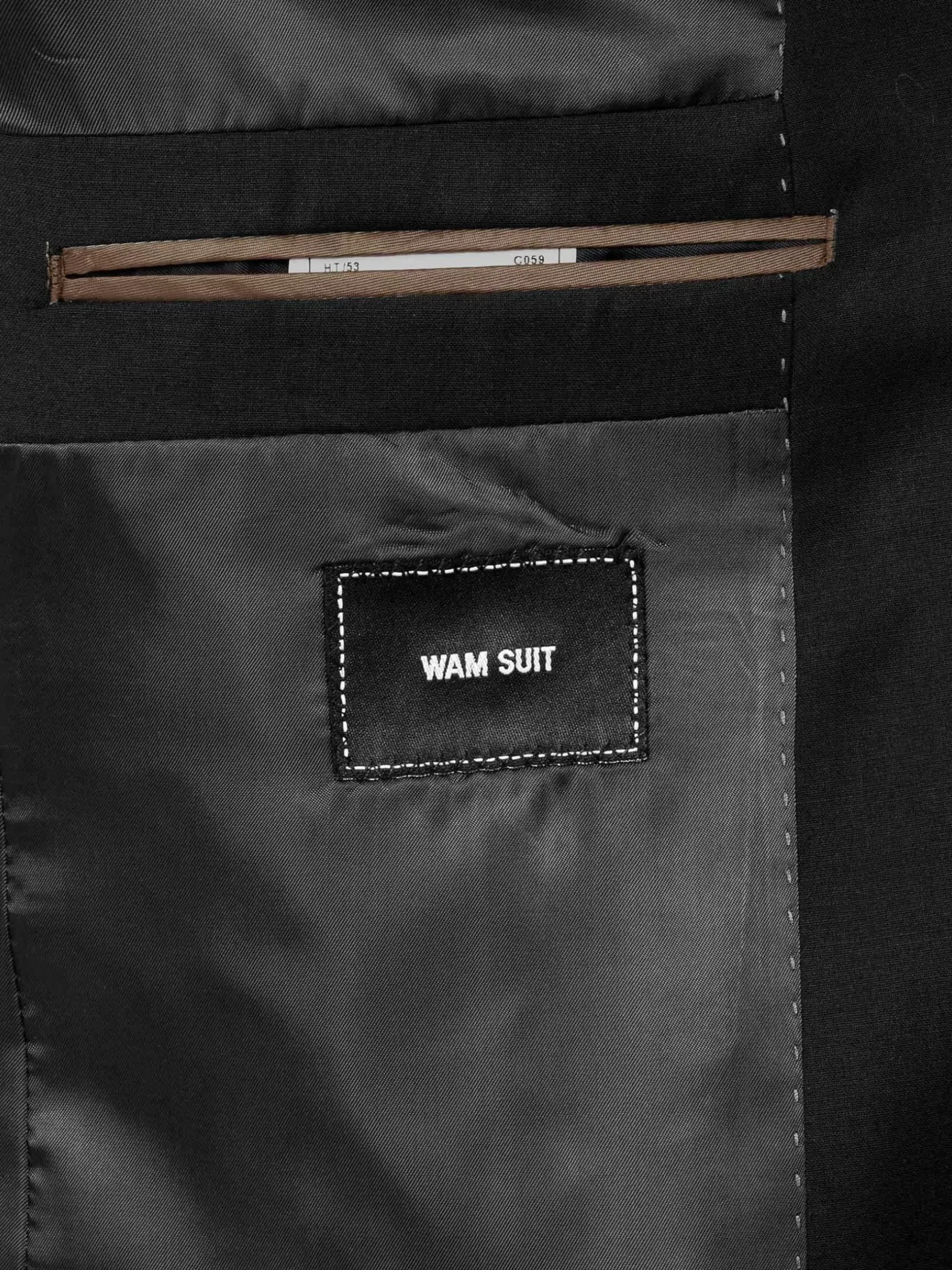 Wam Denim Kostuums|Vittorio Black Colbert