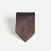 Wam Denim Stropdassen|William Powell Dark Red Stropdas