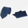 Wam Denim Stropdassen|William Powell Navy Stropdas