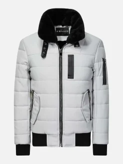 Wam Denim Winterjassen|Winter Jassen Ab6608-4 Grey