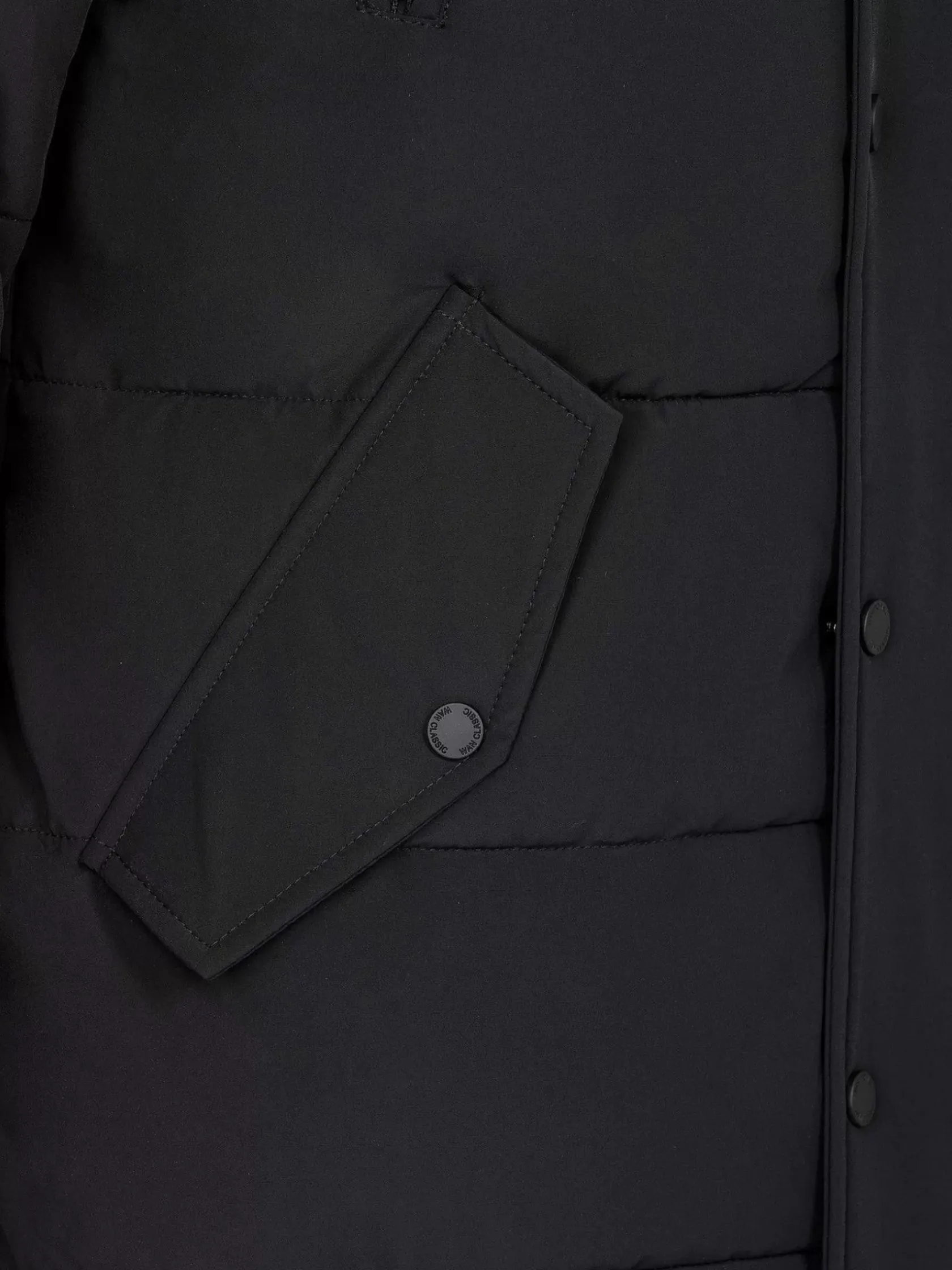 Wam Denim Winterjassen|Winterjassen 71239 Canterbury Black