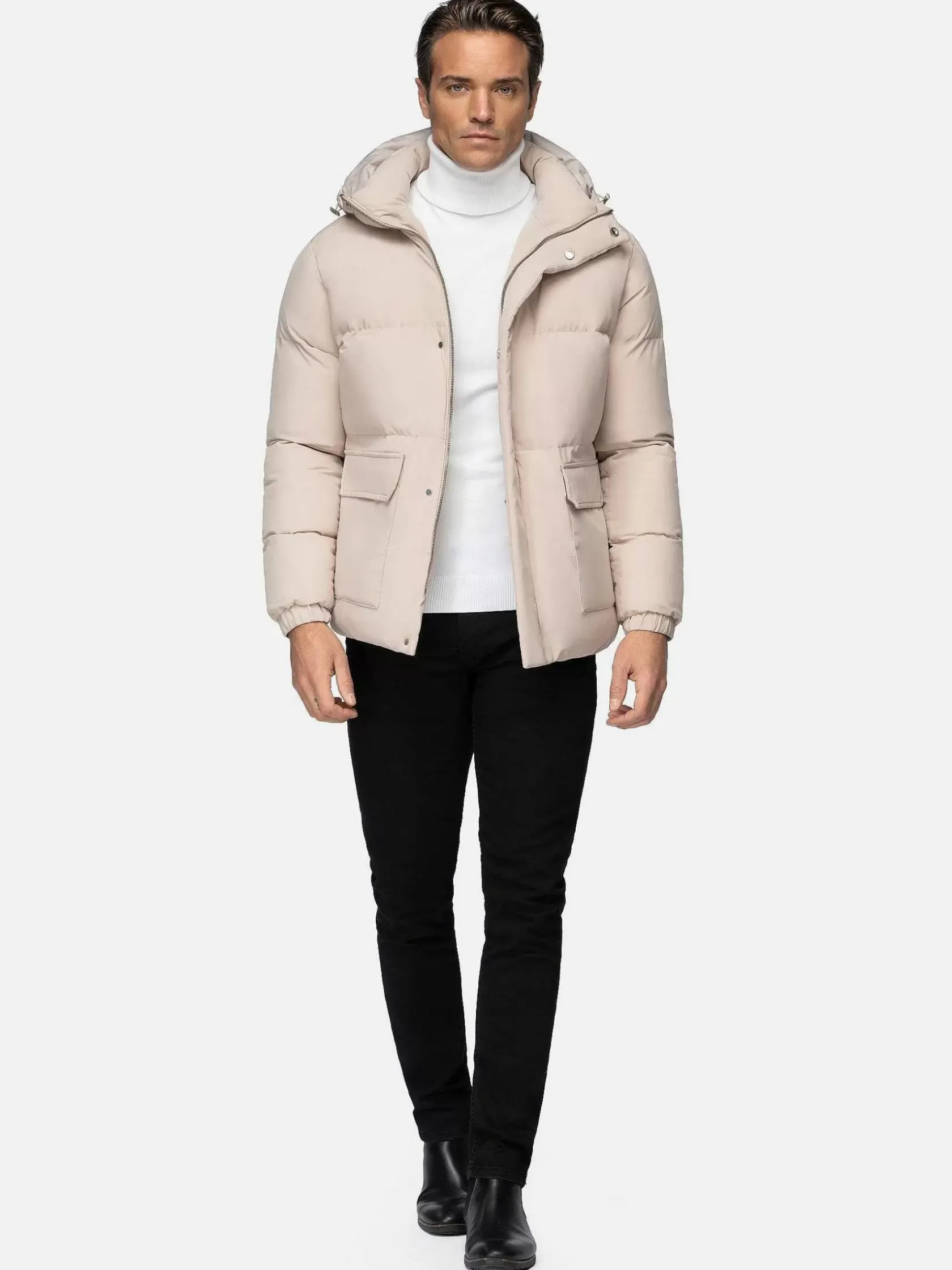 Wam Denim Winterjassen|Winter Jassen 71274 Canton Beige