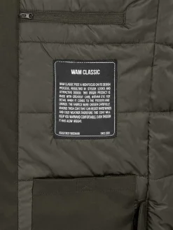 Wam Denim Winterjassen|Winterjassen 71273 Jilliam Khaki