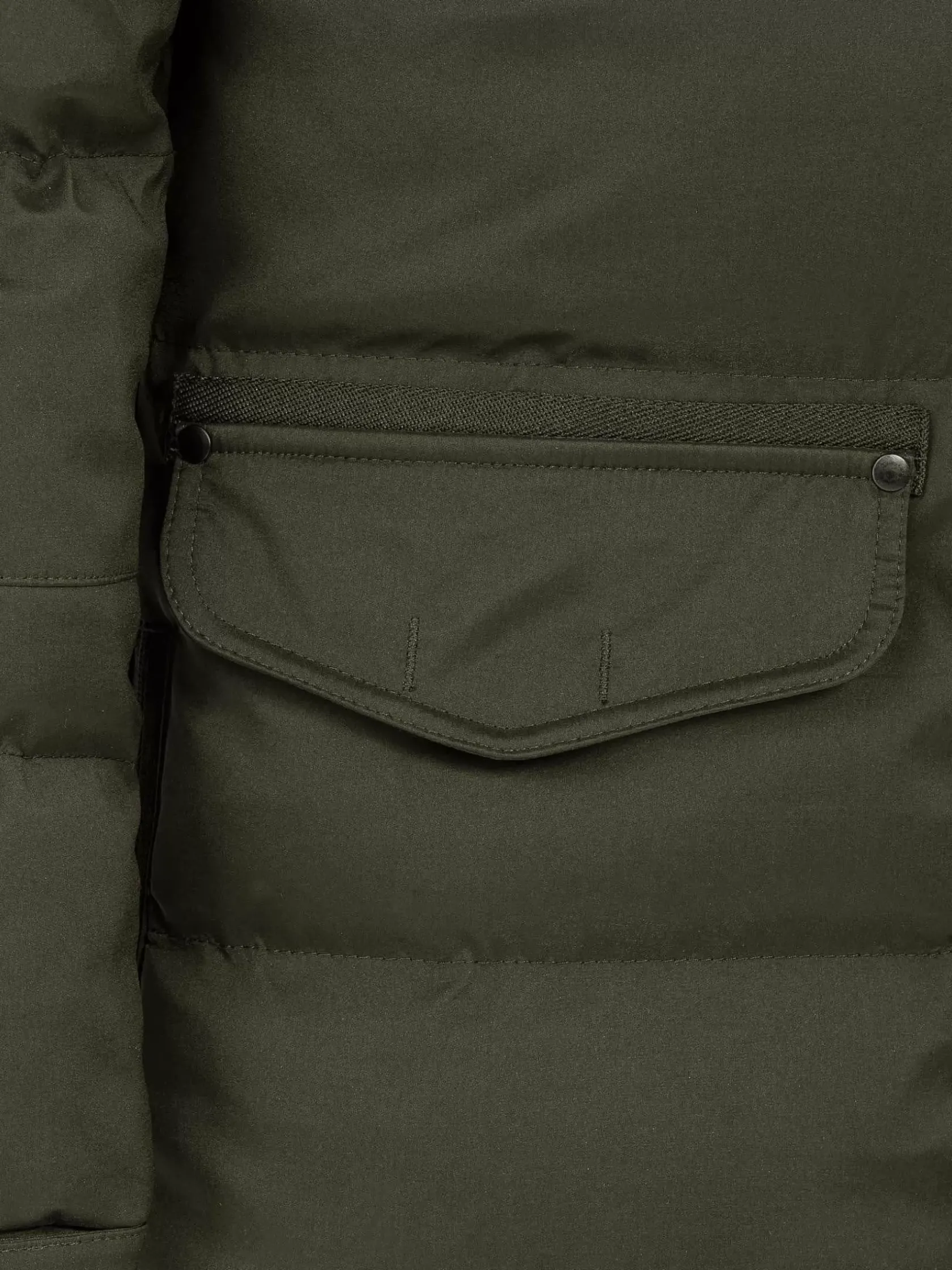 Wam Denim Winterjassen|Winterjassen 71273 Jilliam Khaki