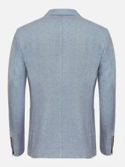 Wam Denim Colberts|Zeta Single Breasted Blue Colbert